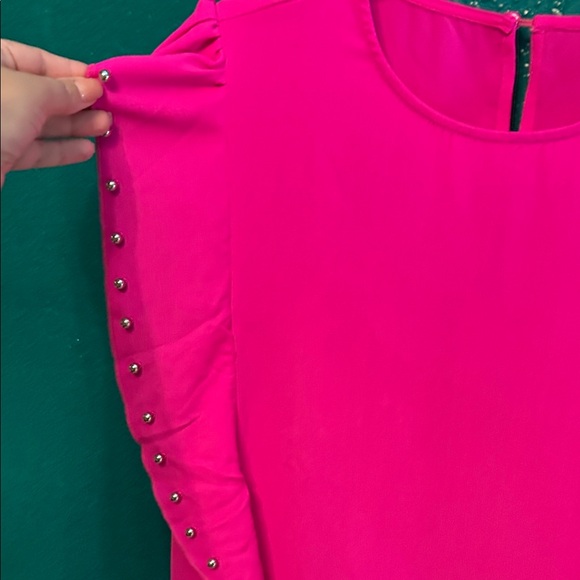 TCEC boutique Pink Ruffle Dress - Picture 3 of 5